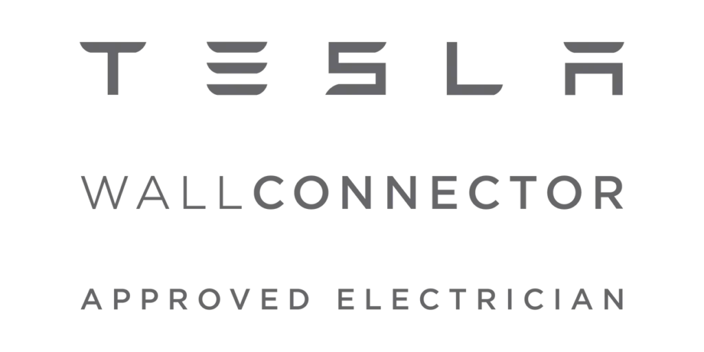 Tesla Approved Electrician logo